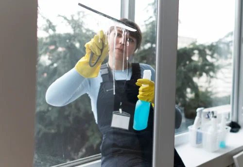 Nettoyage de vitres intérieures et extérieures à Plounéour-Ménez